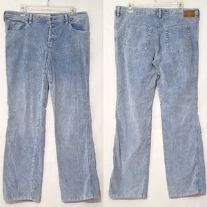 Kama Light Blue Corduroy Jeans Sz 13